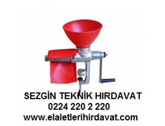 GEPARD DOMATES BİBER SALÇA MAKİNASI